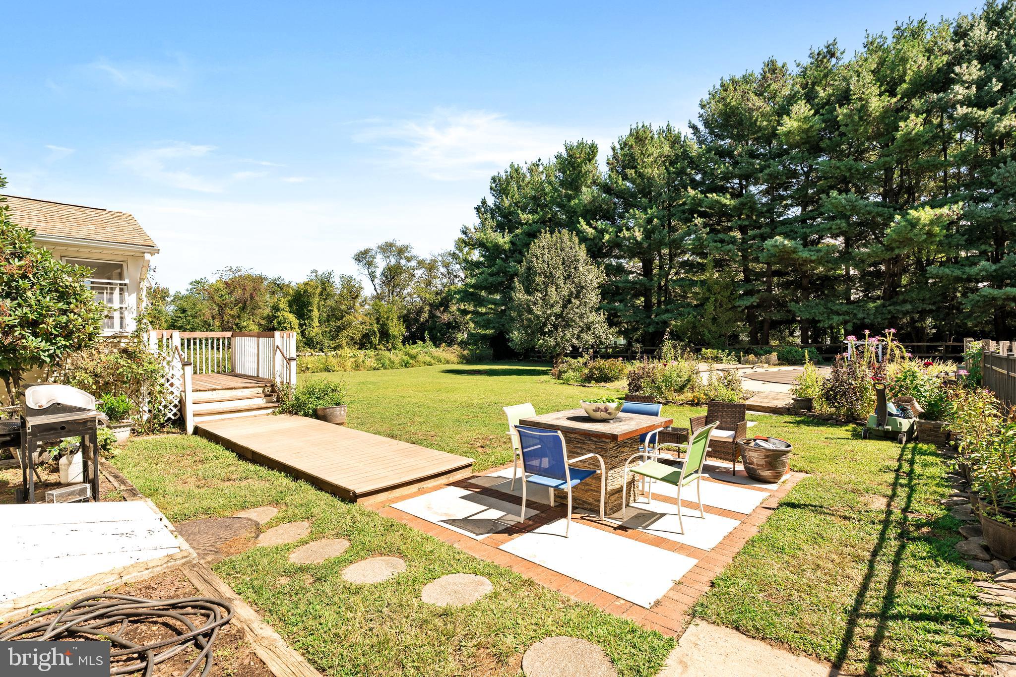 87 Bordentown Chesterfield Road Chesterfield, NJ 08515 - Photo 25 of 49 a view of a patio with swimming pool