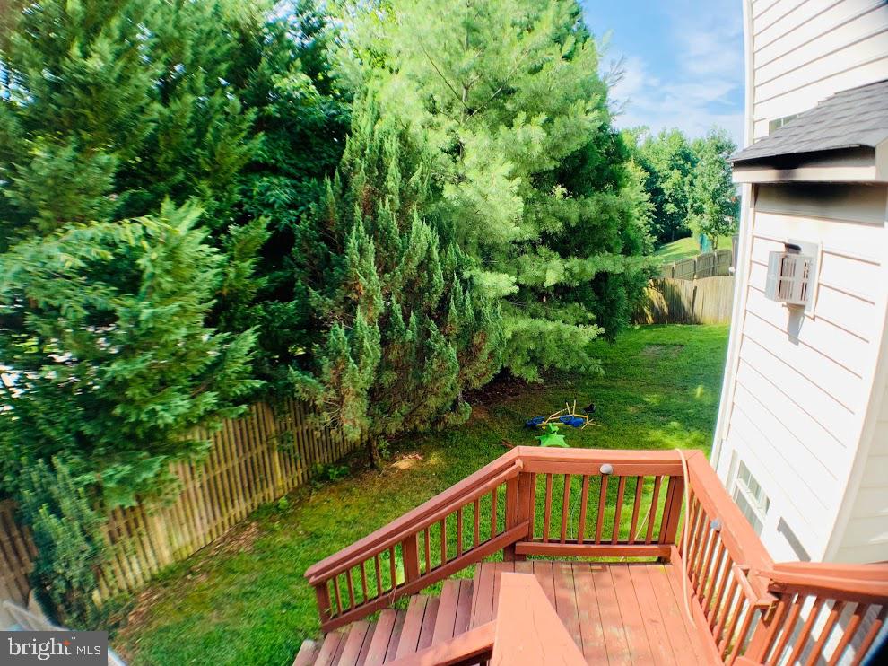 3721 Katie Place Triangle, VA 22172 - Photo 37 of 39 a view of balcony with yard and outdoor seating