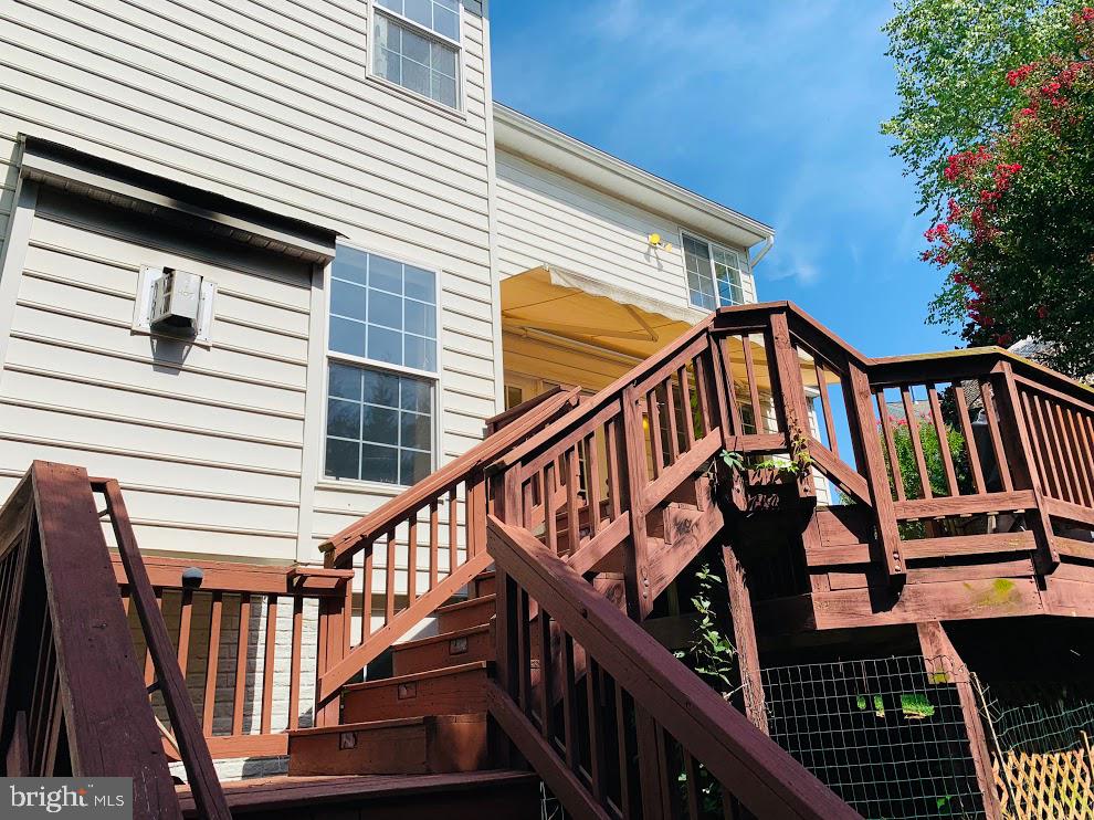 3721 Katie Place Triangle, VA 22172 - Photo 38 of 39 a view of a house with wooden deck