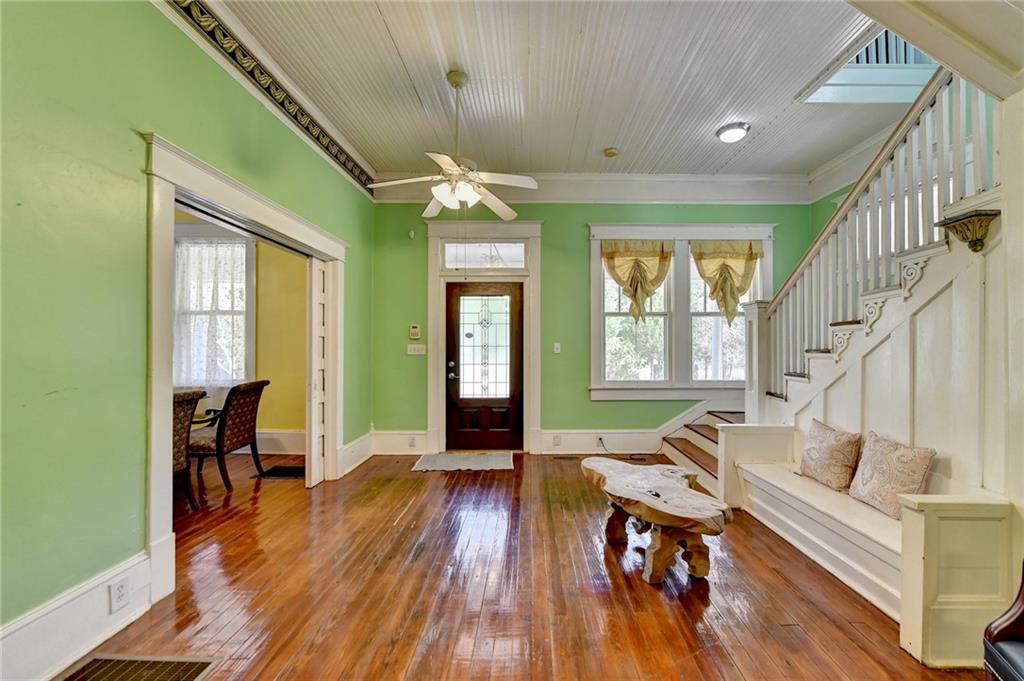 221 Plainview Road Jefferson, GA 30549 - Photo 14 of 87 a living room with furniture and a wooden floor