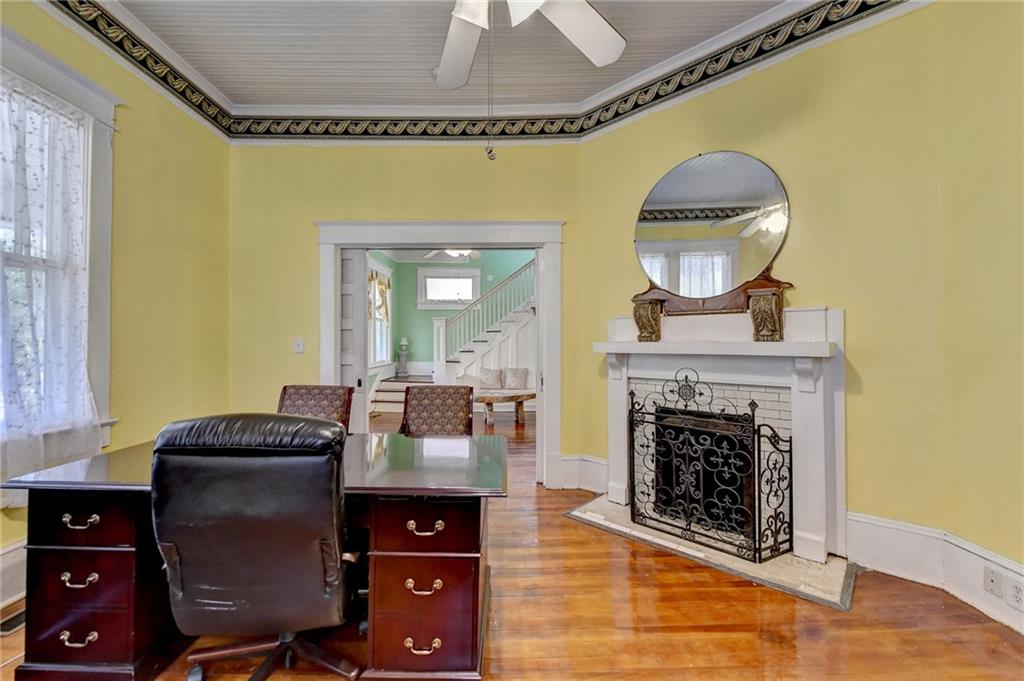 221 Plainview Road Jefferson, GA 30549 - Photo 18 of 87 a living room with furniture and a fireplace