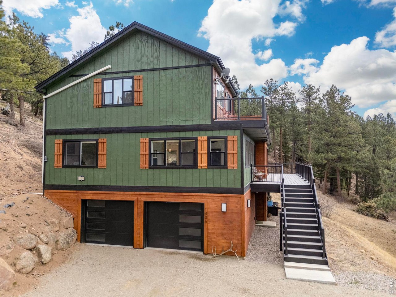 1406 Pika Road Boulder, CO 80302 - Photo 36 of 50 West elevation
