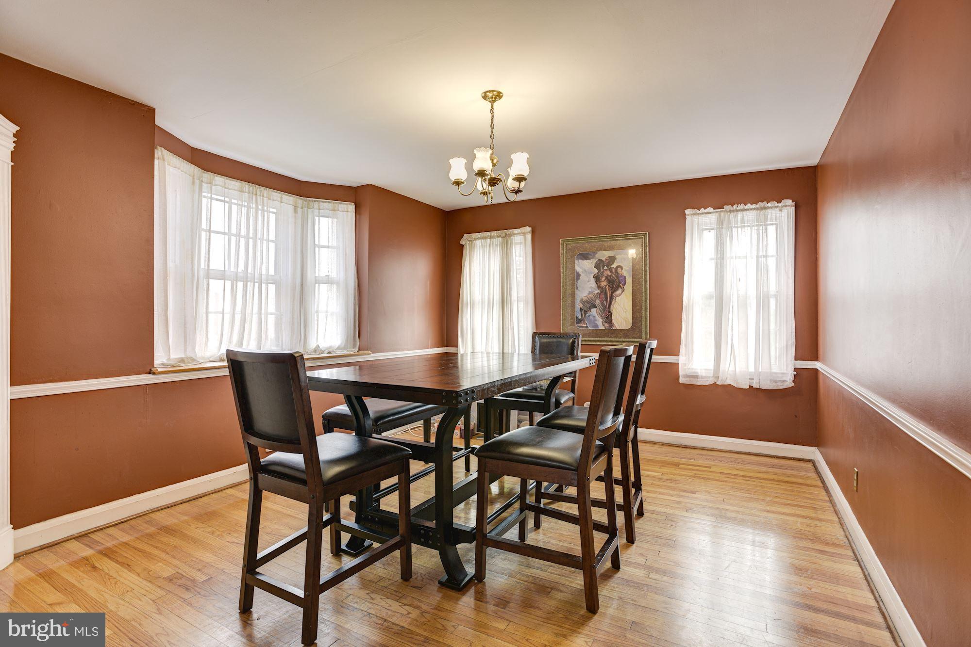 1645 Northbourne Road Baltimore, MD 21239 - Photo 5 of 21 Dining Room | Hardwood Floors