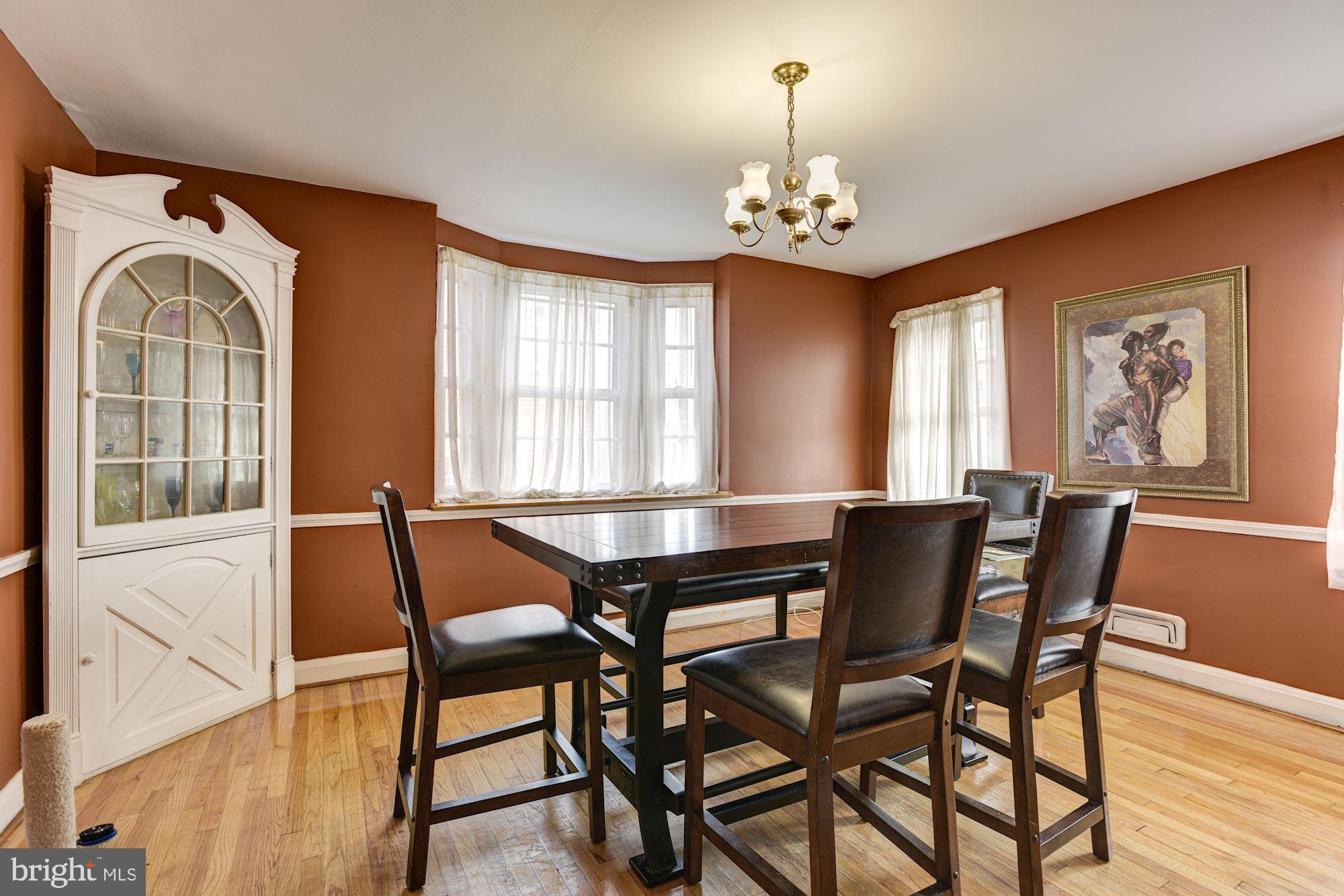 1645 Northbourne Road Baltimore, MD 21239 - Photo 6 of 21 Dining Room | Hardwood Floors