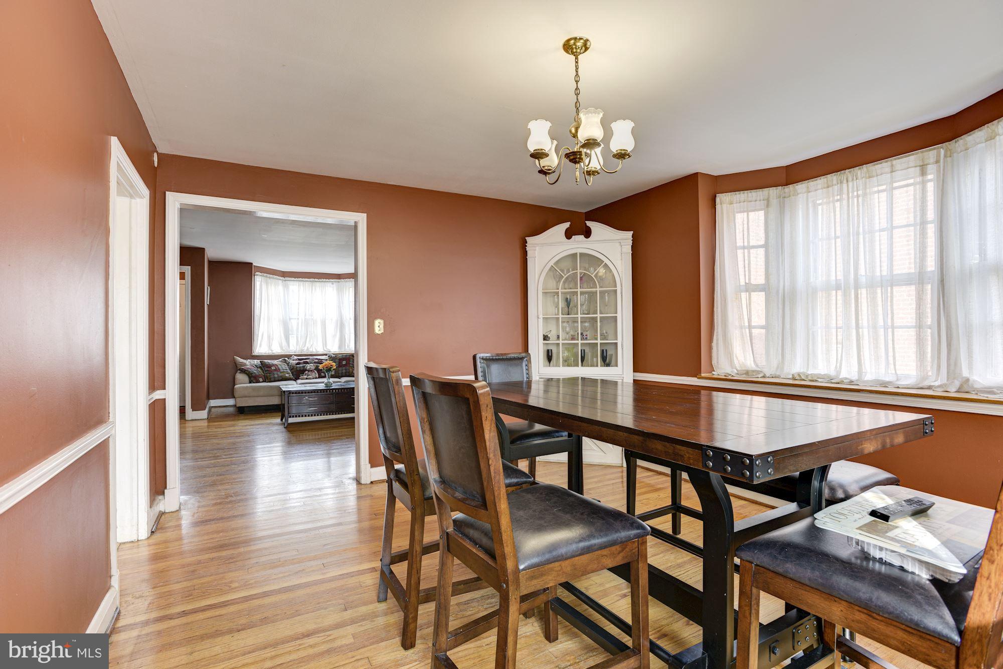 1645 Northbourne Road Baltimore, MD 21239 - Photo 7 of 21 Dining Room | Hardwood Floors