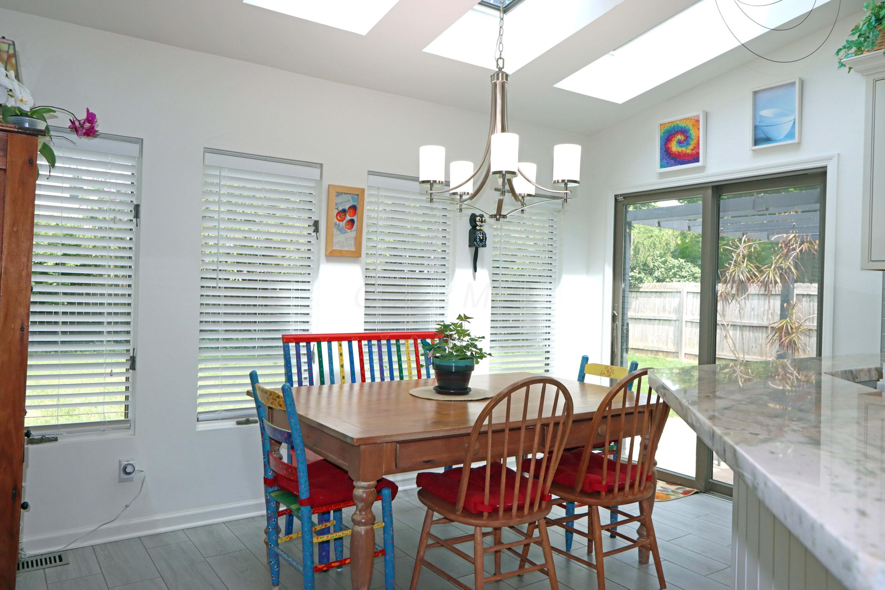 3969 Newhall Road Upper Arlington, OH 43220 - Photo 21 of 82 light and airy dinette opens onto exterior patio