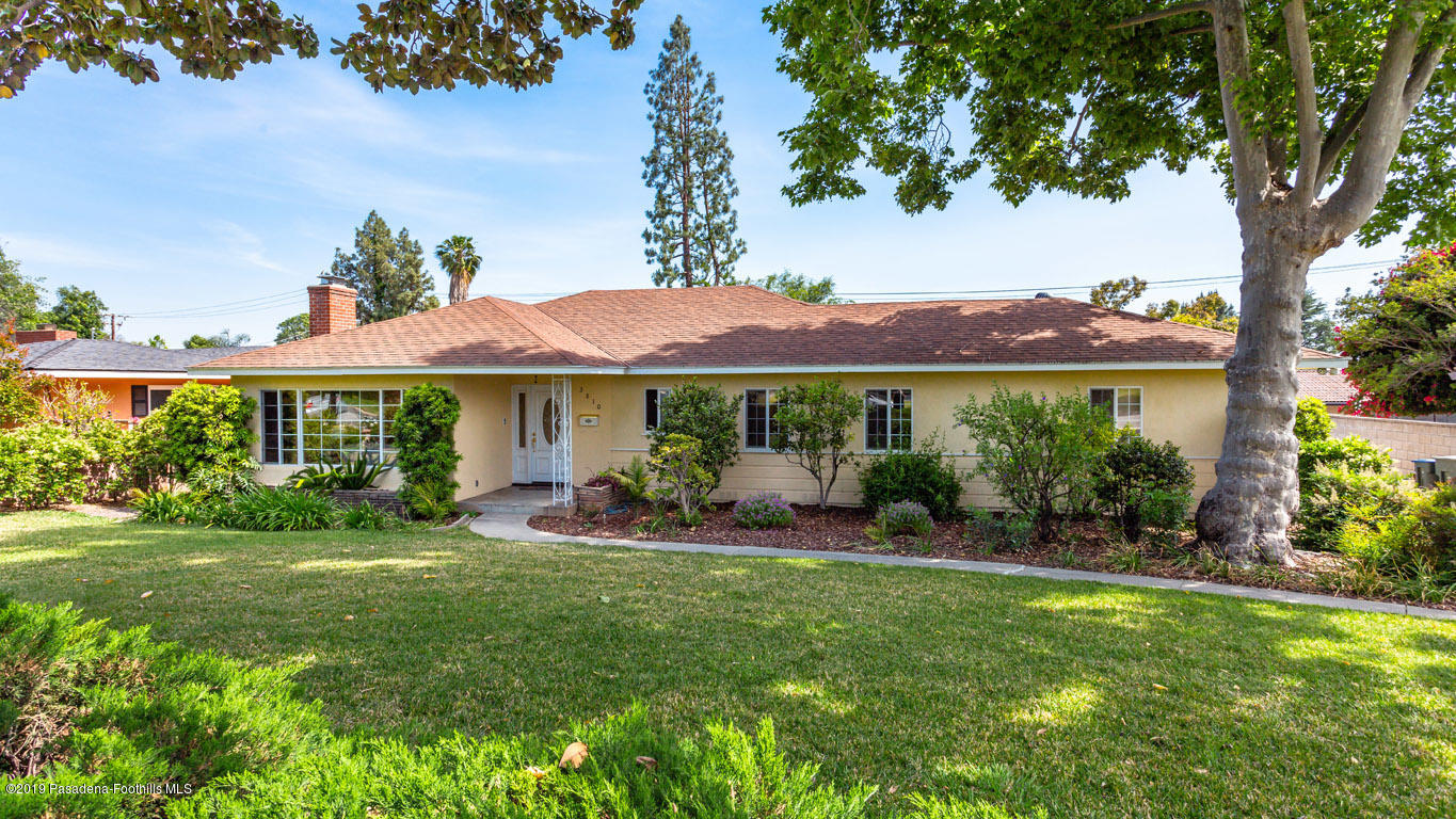 3810 Fairmeade Road Pasadena, CA 91107 - Photo 1 of 47 a front view of a house with a yard