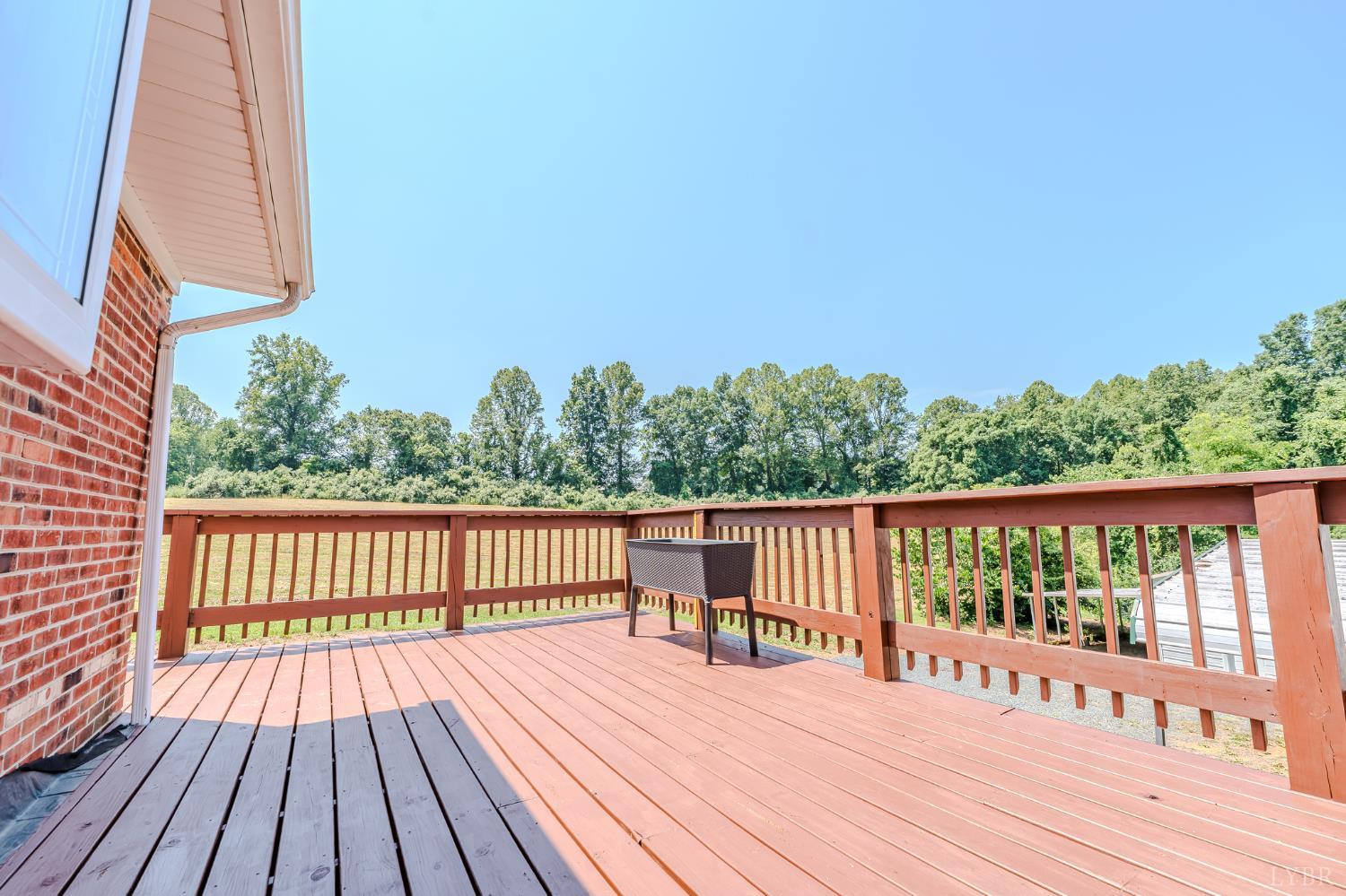 1553 Old Stage Road Amherst, VA 24521 - Photo 27 of 61 a view of balcony with wooden floor and fence
