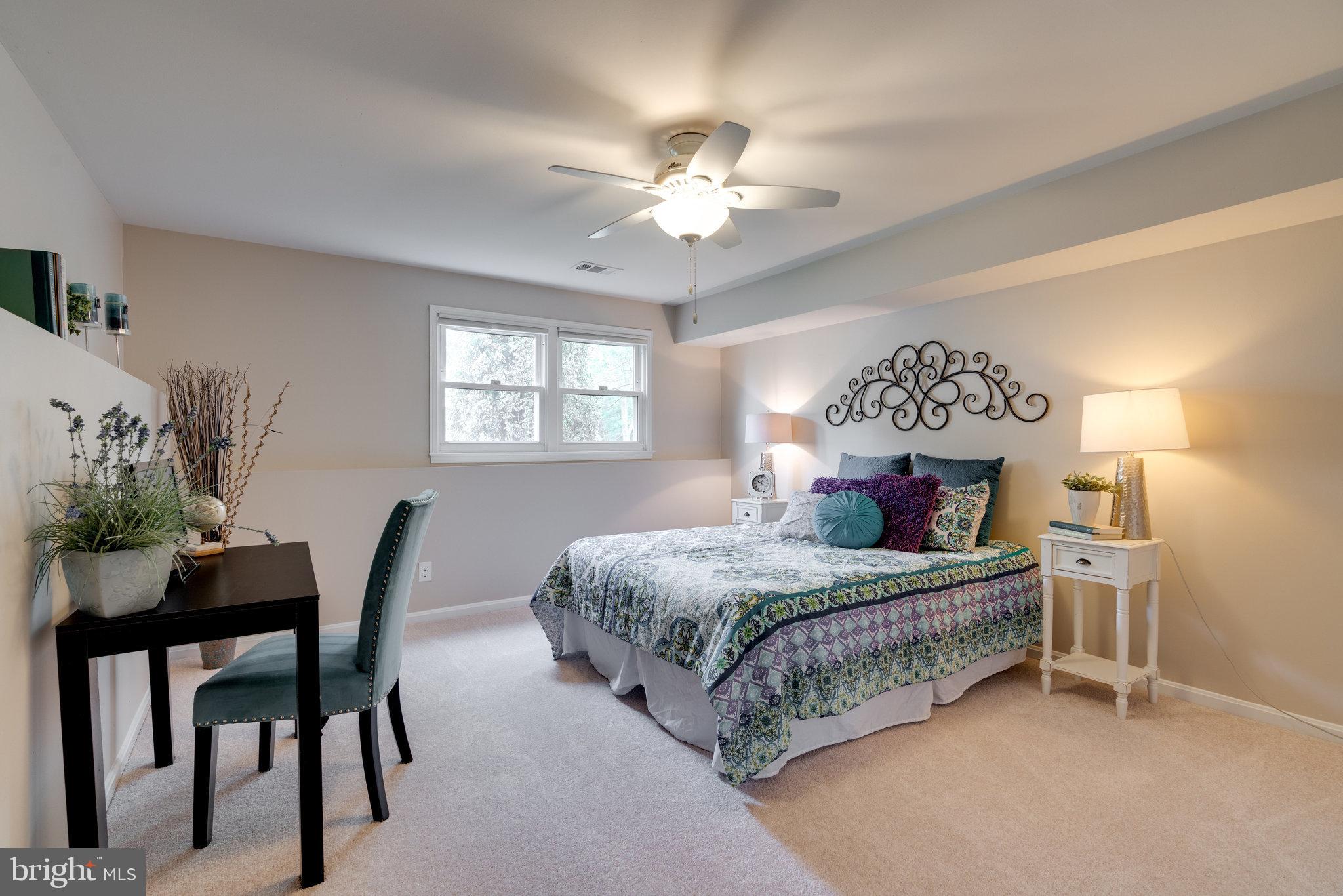 6926 Spur Road Springfield, VA 22153 - Photo 48 of 75 Lower Level Bedroom 3 of 4 - Well Lighted Beauty