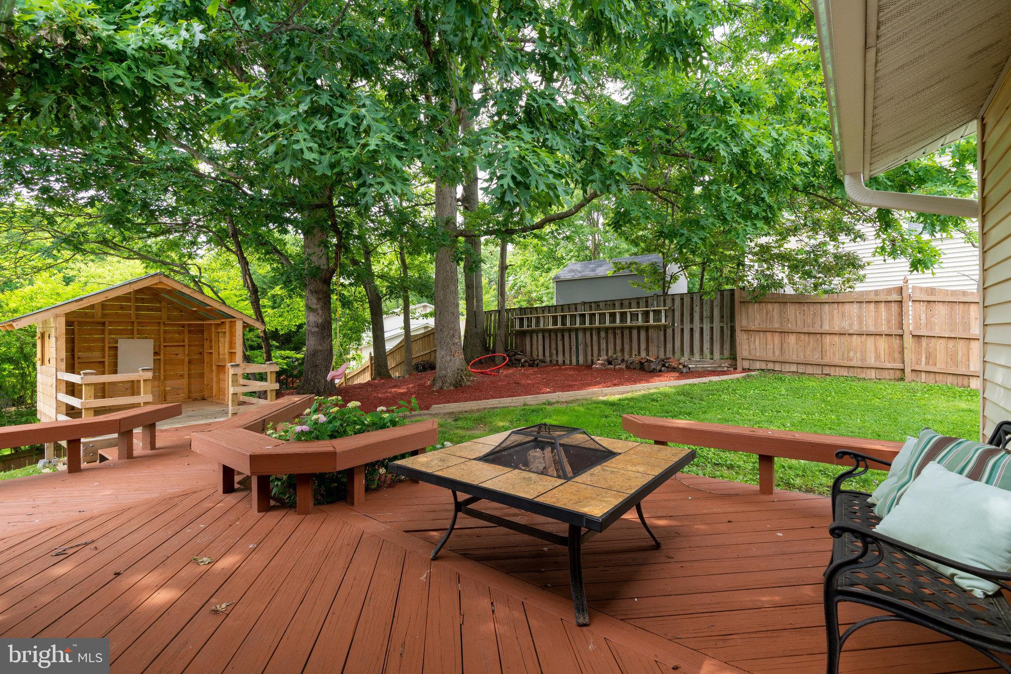 6926 Spur Road Springfield, VA 22153 - Photo 59 of 75 An Oversized Deck for More Outdoor Enjoyment!