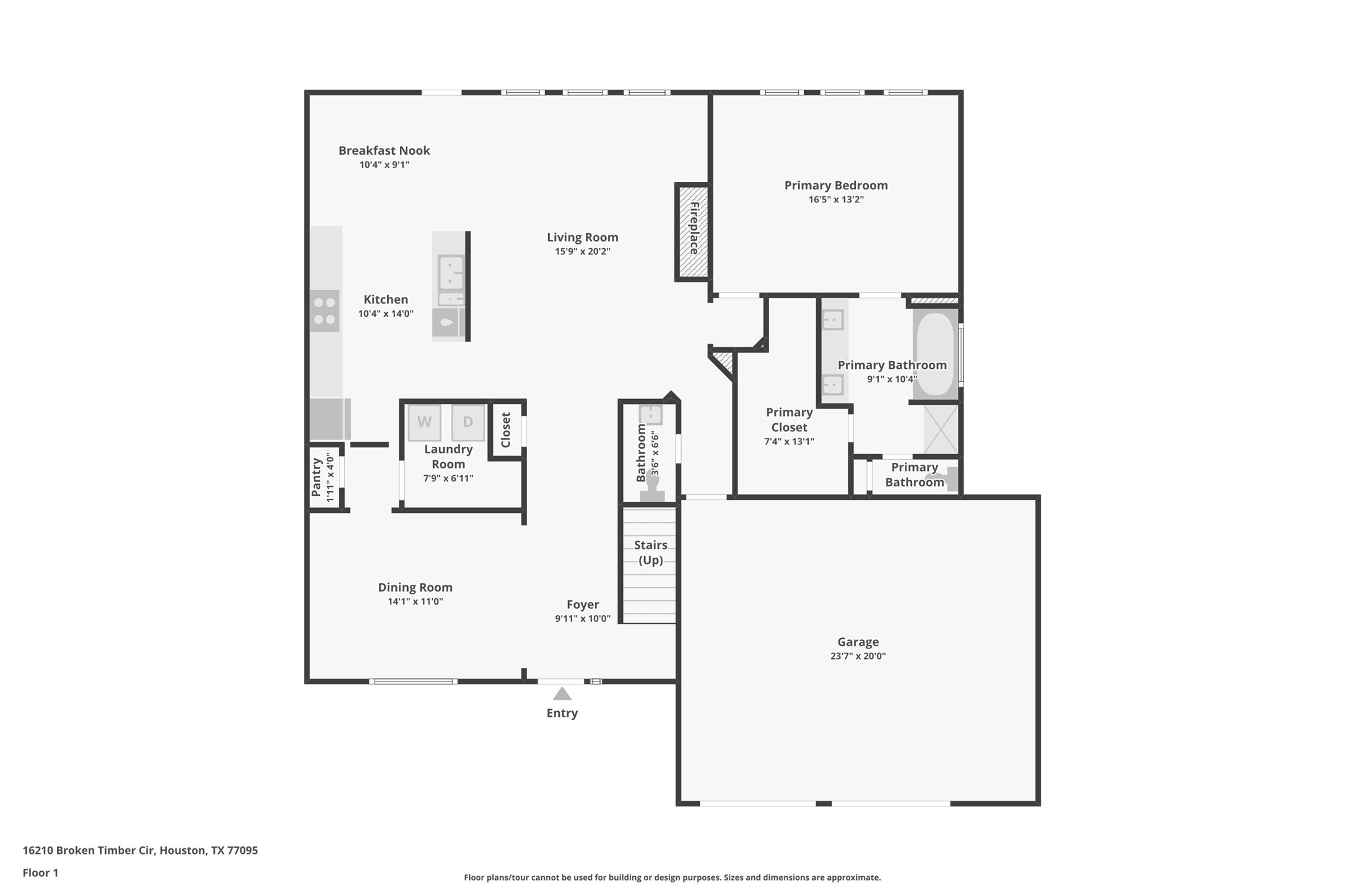16210 Broken Timber Circle Houston, TX 77095 - Photo 26 of 28 First floor.