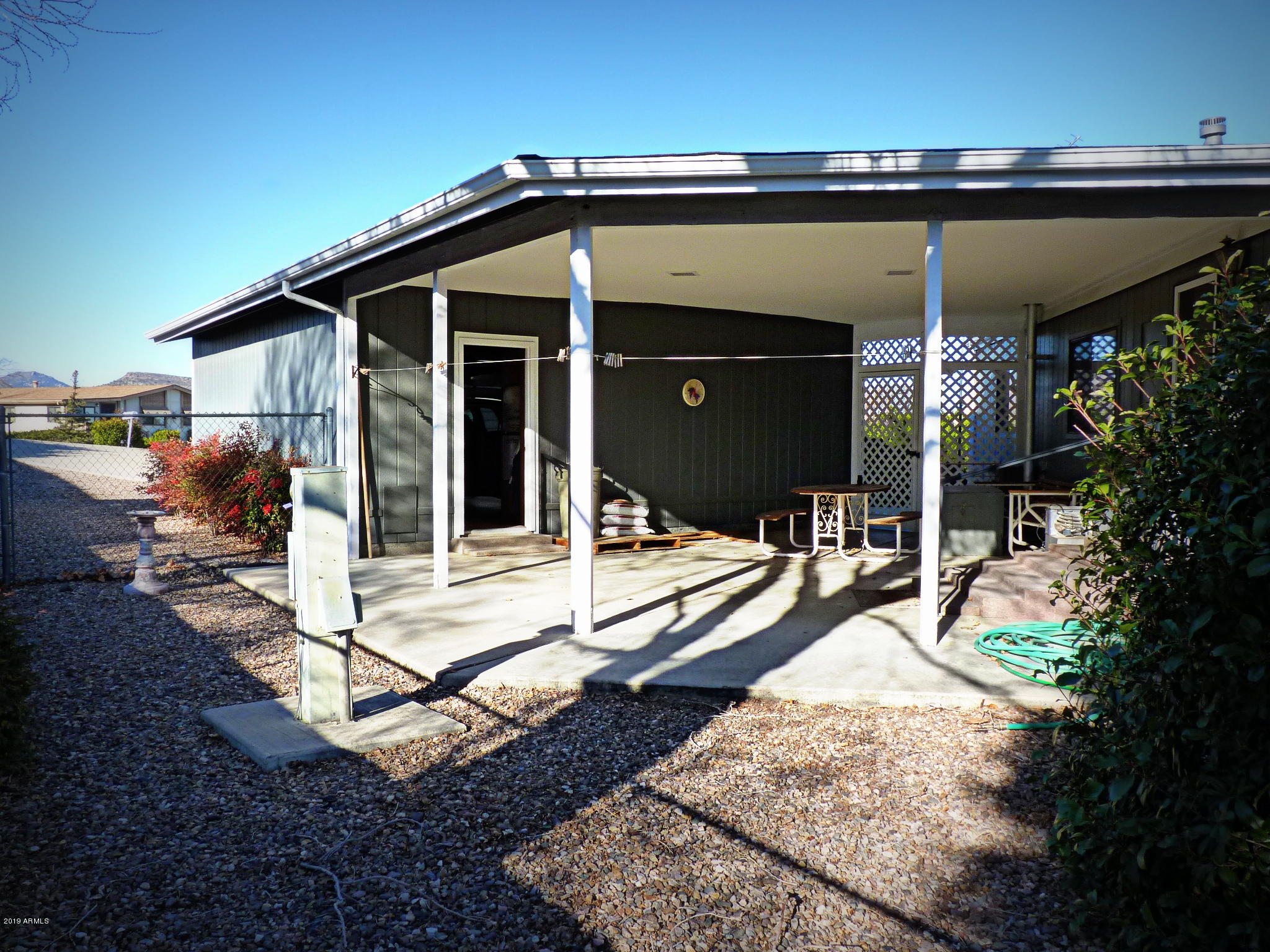 3165 Shiloh Road Prescott, AZ 86301 - Photo 25 of 36 Middle Out door Area view from Gate to t