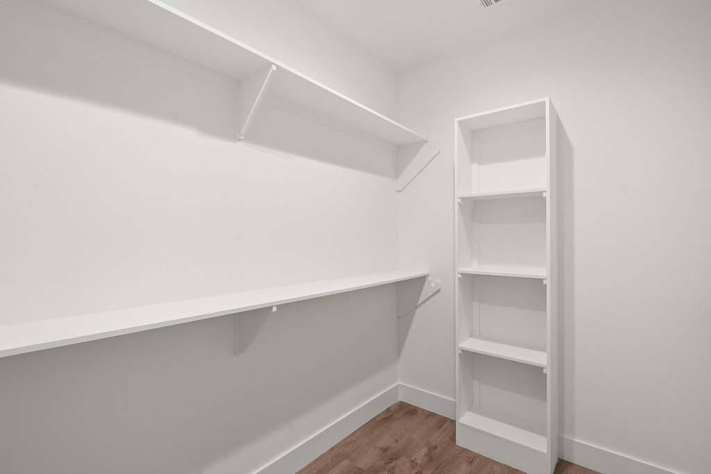 4407 Merle Drive, Unit B Austin, TX 78745 - Photo 25 of 38 a view of an empty walk in closet