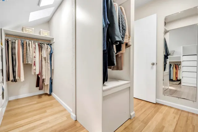 a view of a kitchen from the hallway