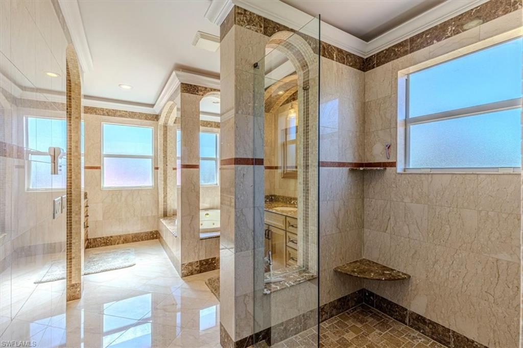 2135 Par Drive Naples, FL 34120 - Photo 21 of 49 a bathroom with a shower and a sink