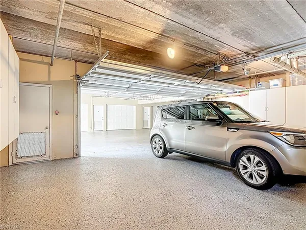 a view of car garage