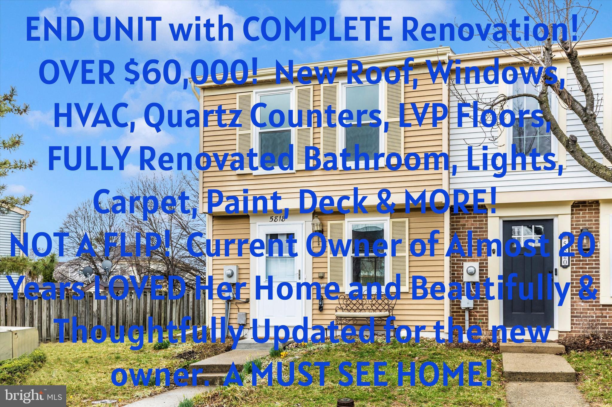 5818 Drawbridge Court Frederick, MD 21703 - Photo 2 of 36 MAJOR UPDATES INSIDE AND OUT!!!
MUST SEE!!!