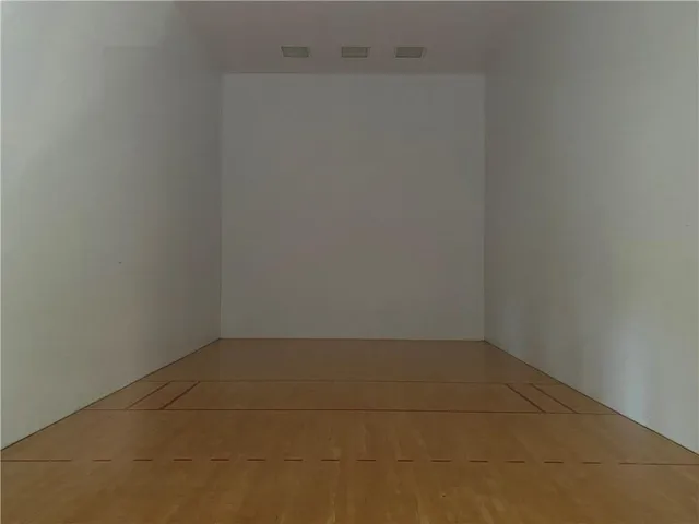 a view of a house with a door and a outdoor space