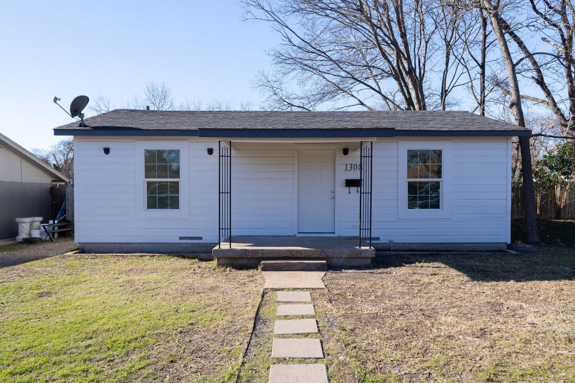 1308 South 45th Street Temple, TX 76504 - Photo 26 of 26 View of front of house featuring a front yard and a shingled roof