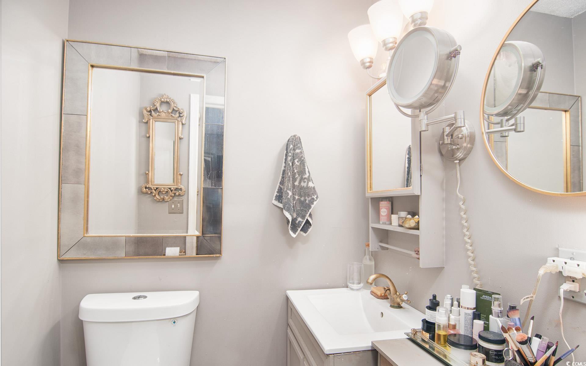 640 Willow Bank Road Georgetown, SC 29440 - Photo 15 of 18 Bathroom with toilet and vanity