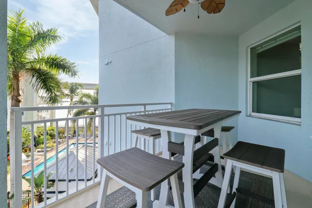 a house view with a outdoor space