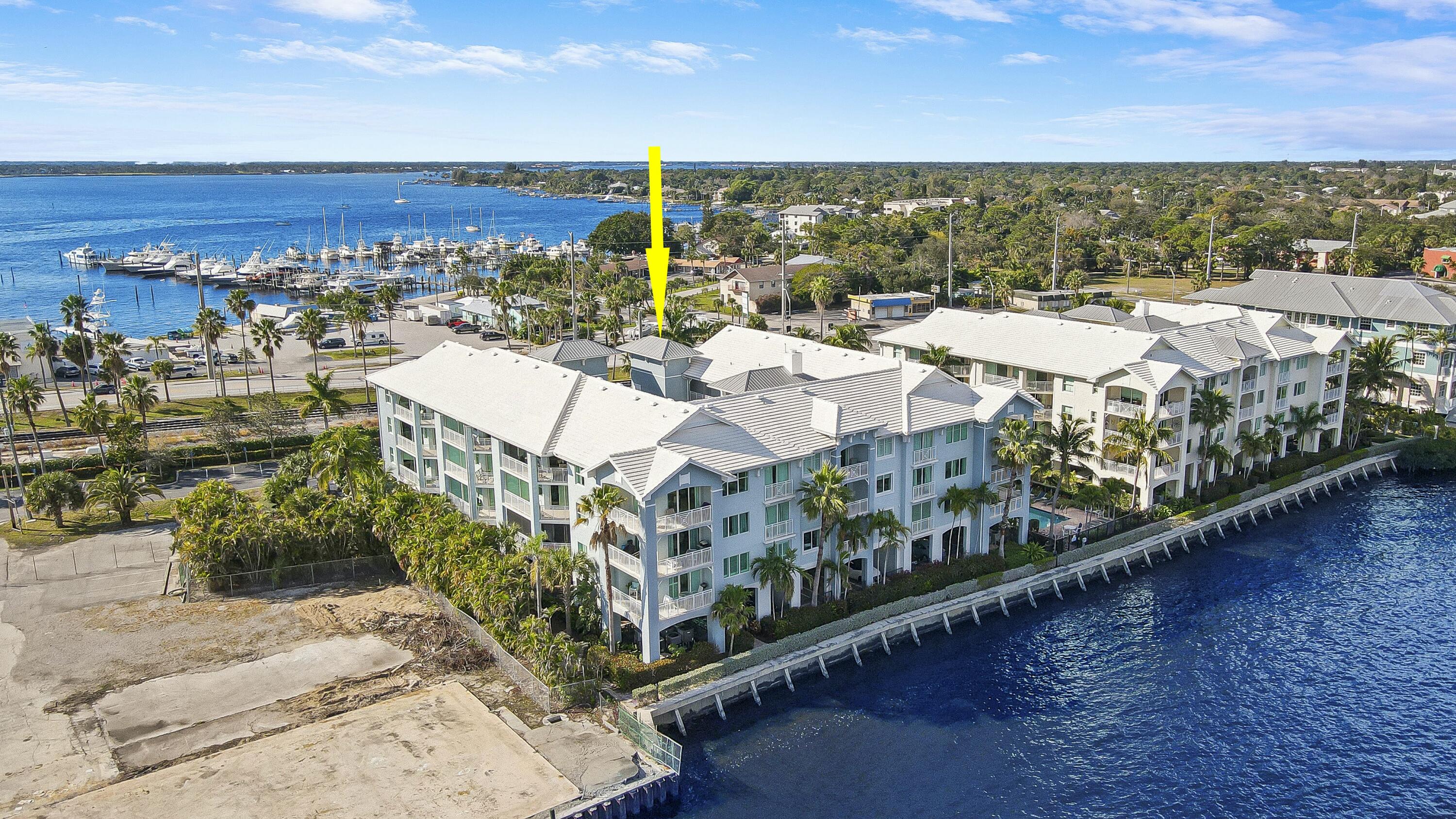 215 Northwest Flagler Avenue, Unit 301 Stuart, FL 34994 - Photo 5 of 34 a view of an ocean with city view