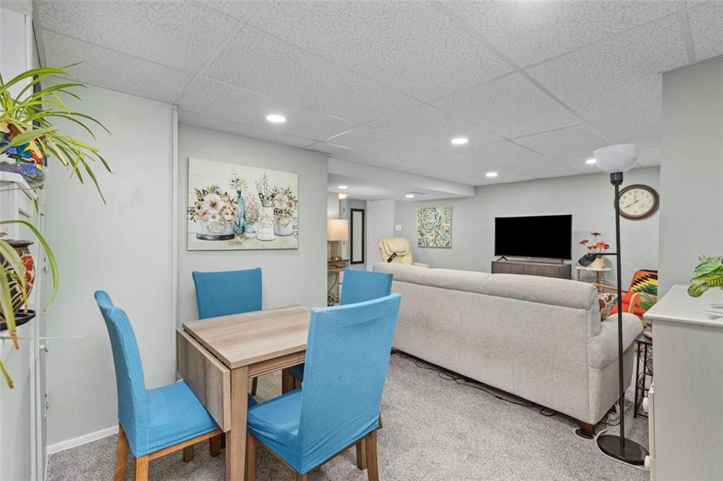 172 North Vireo Drive McKees Rocks, PA 15136 - Photo 30 of 41 a living room with furniture and a flat screen tv