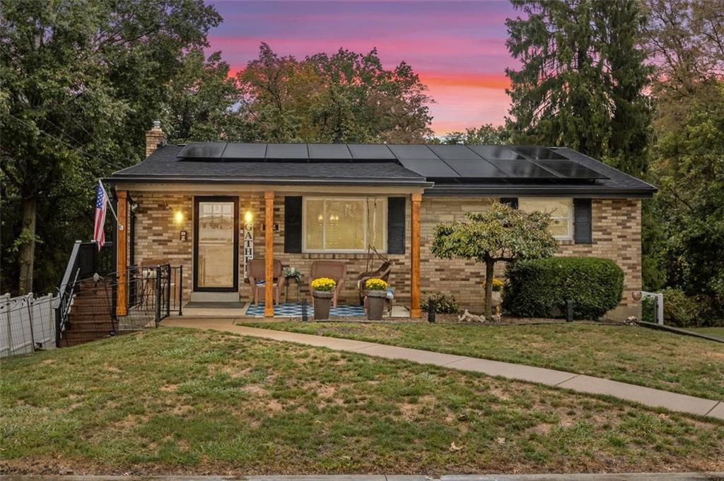 172 North Vireo Drive McKees Rocks, PA 15136 - Photo 3 of 41 a front view of a house with garden