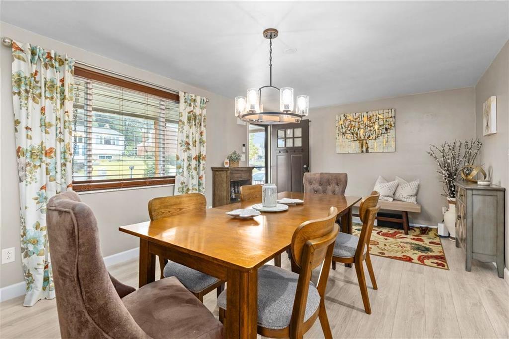 172 North Vireo Drive McKees Rocks, PA 15136 - Photo 7 of 41 a view of a dining room with furniture window and outside view