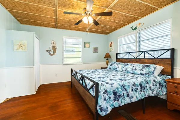 a view of a swimming pool with seating area