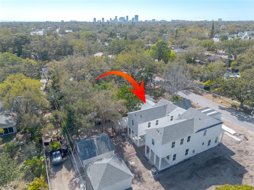 4027 Haines Road North St. Petersburg, FL 33703 - Photo 11 of 13 an aerial view of house with outdoor space