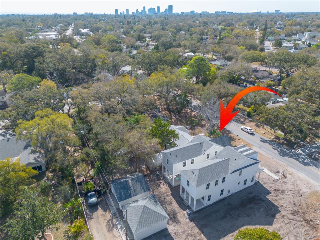4027 Haines Road North St. Petersburg, FL 33703 - Photo 12 of 13 an aerial view of a house with a mountain