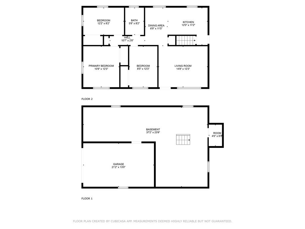 901 Braddock Road Pittsburgh, PA 15221 - Photo 30 of 30 Floor plans combined - main and lower level.