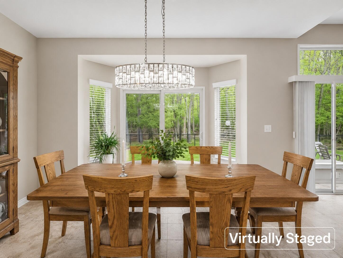 45654 Lookout Drive Macomb, MI 48044 - Photo 23 of 52 virtually_staged_dining_room_neutral