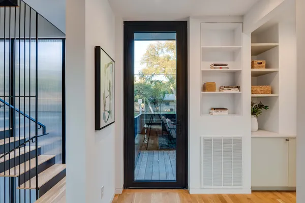 a view of an entryway
