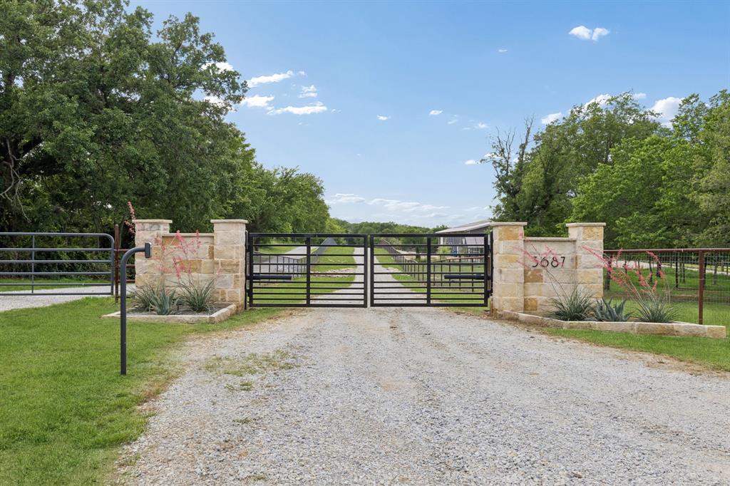 3687 New Hope Road Aubrey, TX 76227 - Photo 38 of 40 Private gated fence