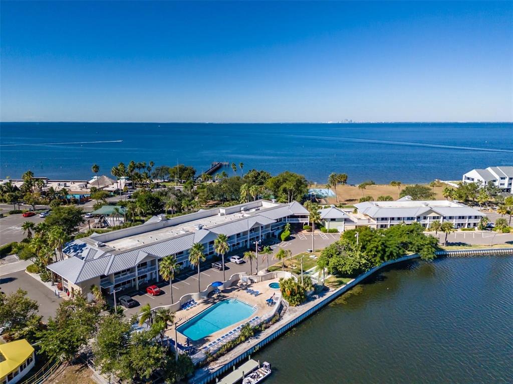 611 Destiny Drive, Unit 115 Ruskin, FL 33570 - Photo 14 of 28 a view of a city with ocean view