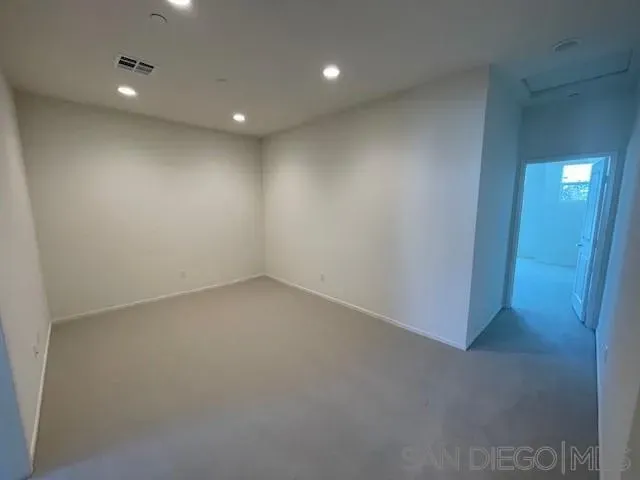 a view of empty room