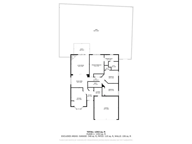 a picture of a floor plan