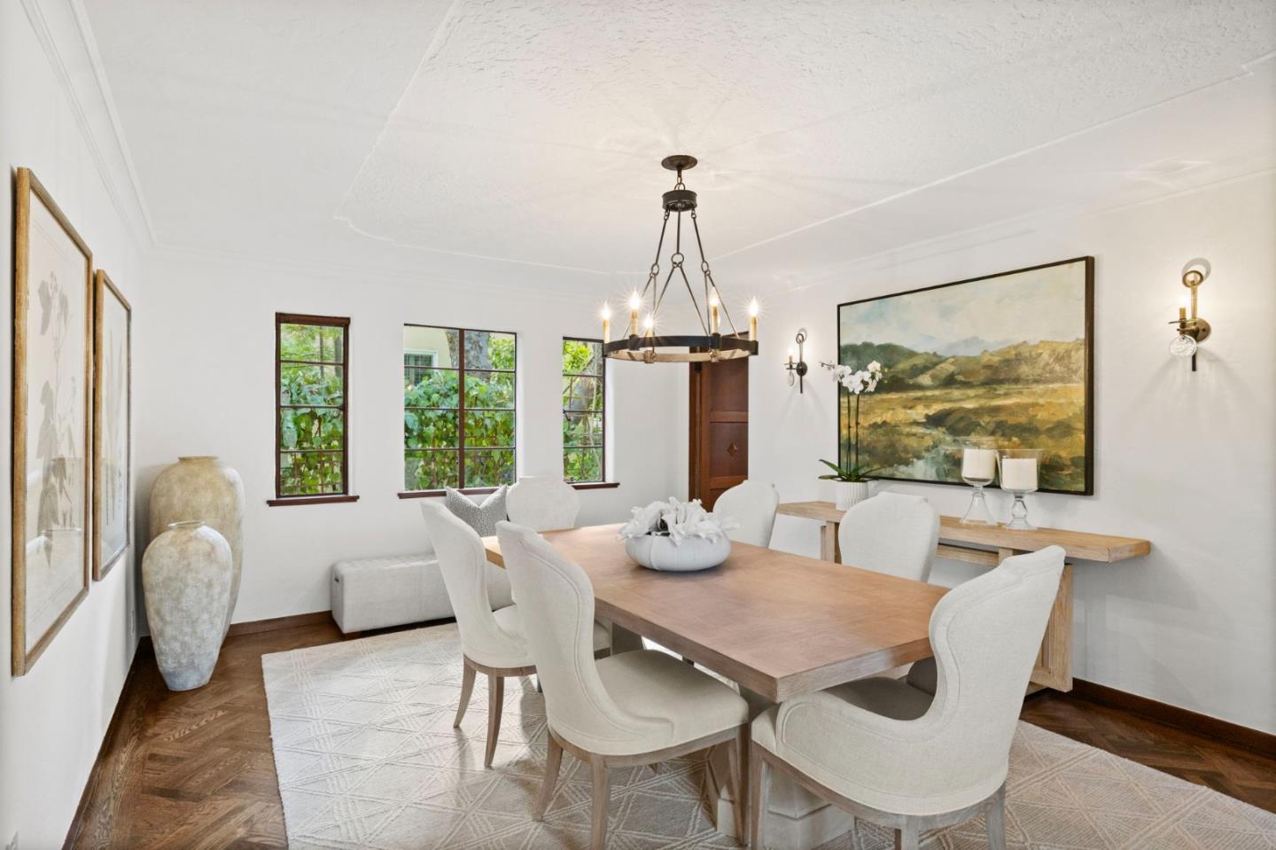 503 Arlington Road Redwood City, CA 94062 - Photo 7 of 48 a view of a dining room with furniture window and outside view