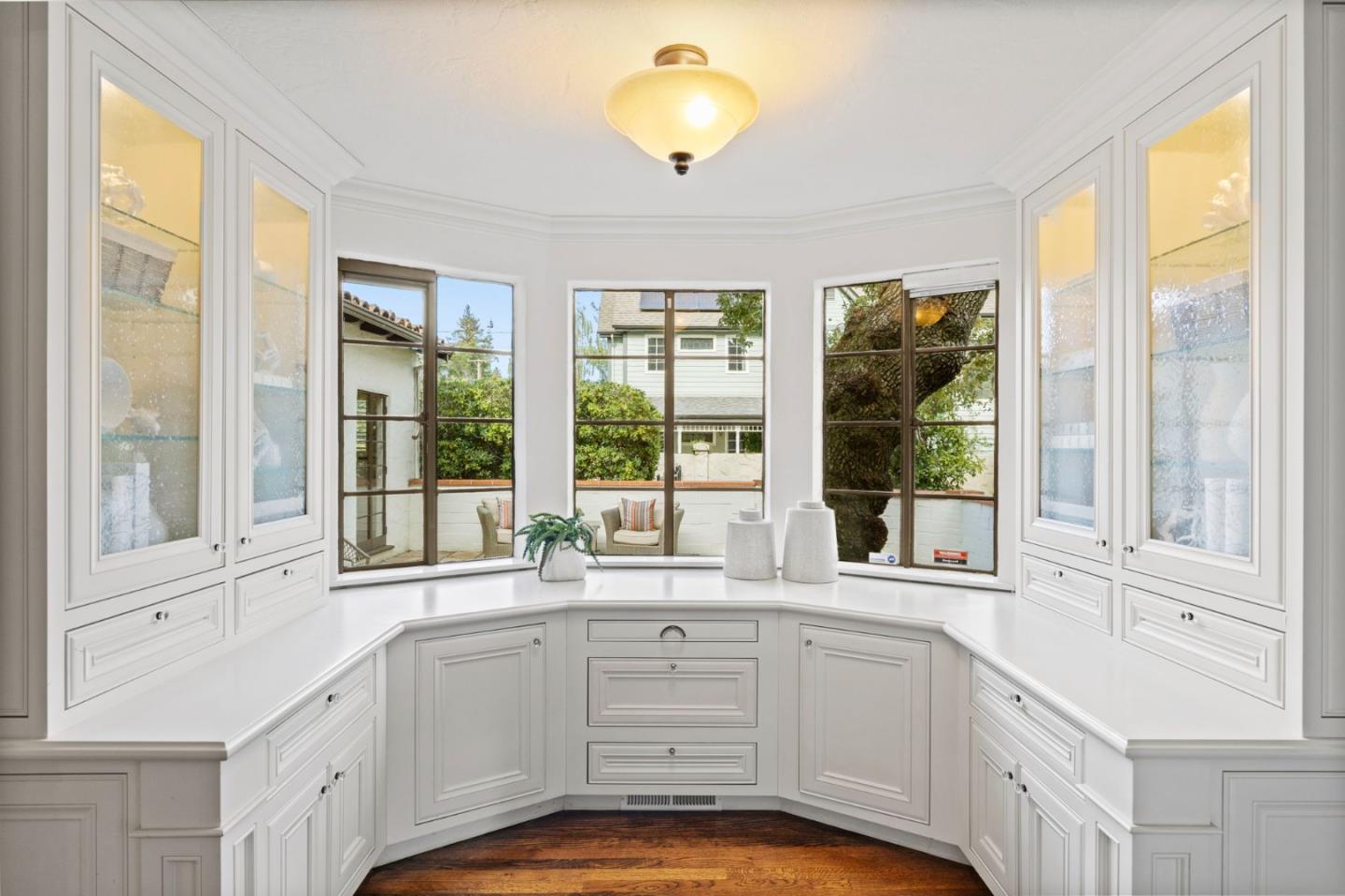 503 Arlington Road Redwood City, CA 94062 - Photo 9 of 48 a kitchen with a window and a sink