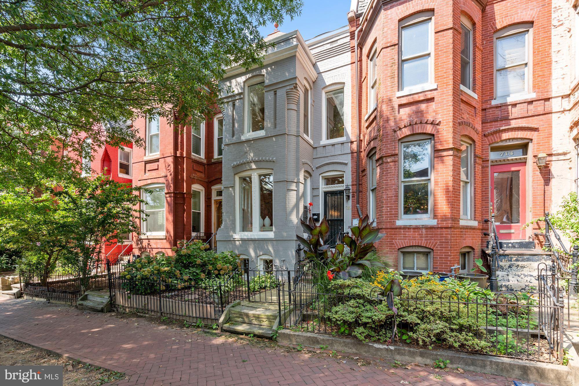 716 3rd Street Northeast Washington, DC 20002 - Photo 1 of 27 Nestled On A Quaint Tree-Lined Block