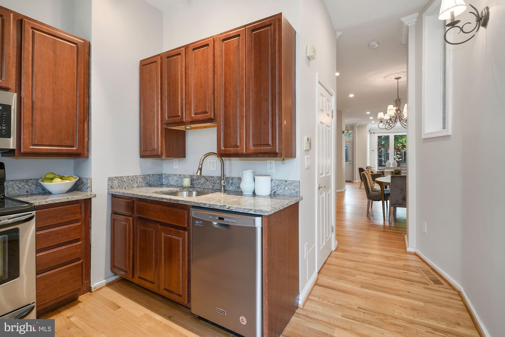 716 3rd Street Northeast Washington, DC 20002 - Photo 12 of 27 Kitchen Looking Toward The Dining Room