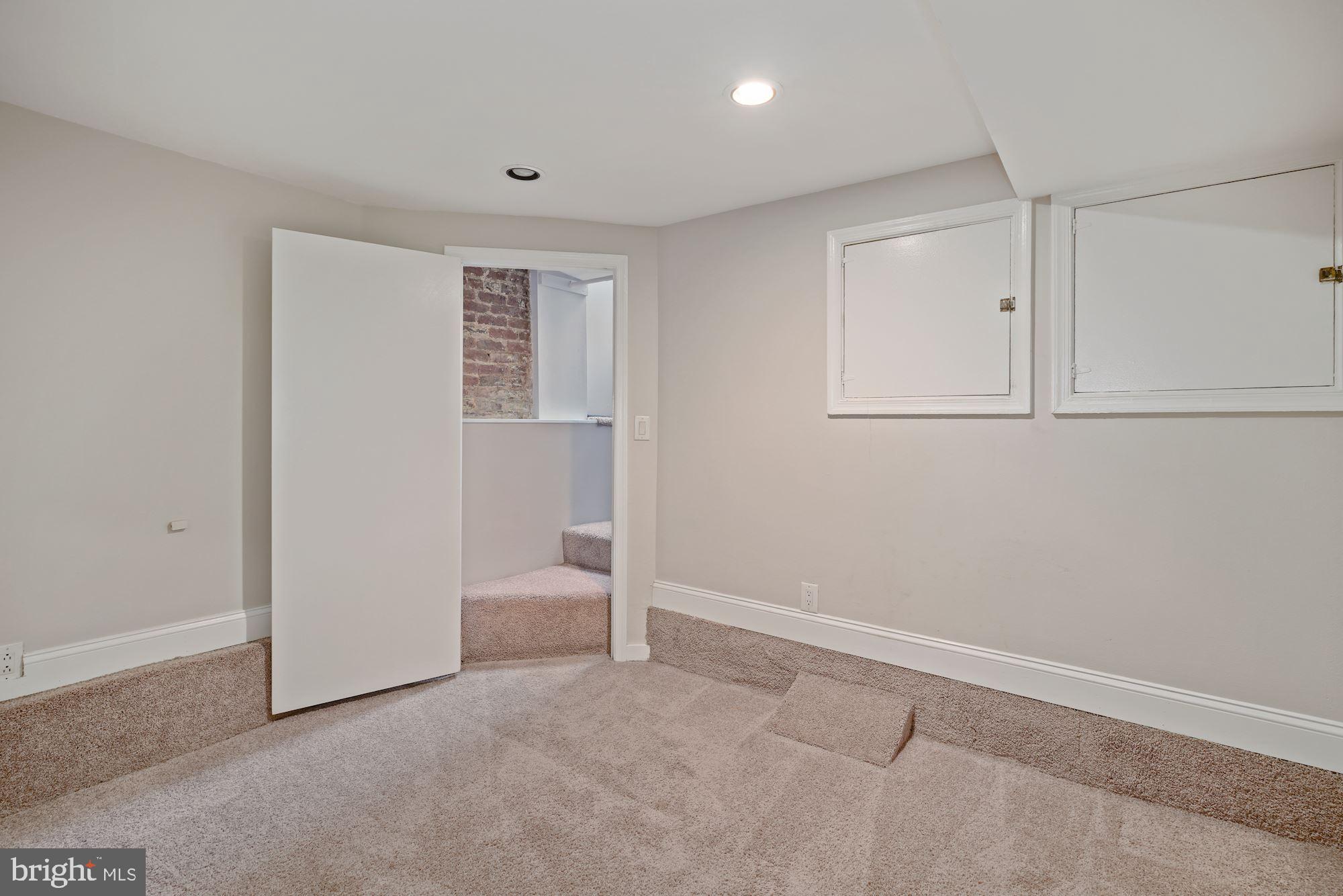 716 3rd Street Northeast Washington, DC 20002 - Photo 21 of 27 Lower Level Rear Room
