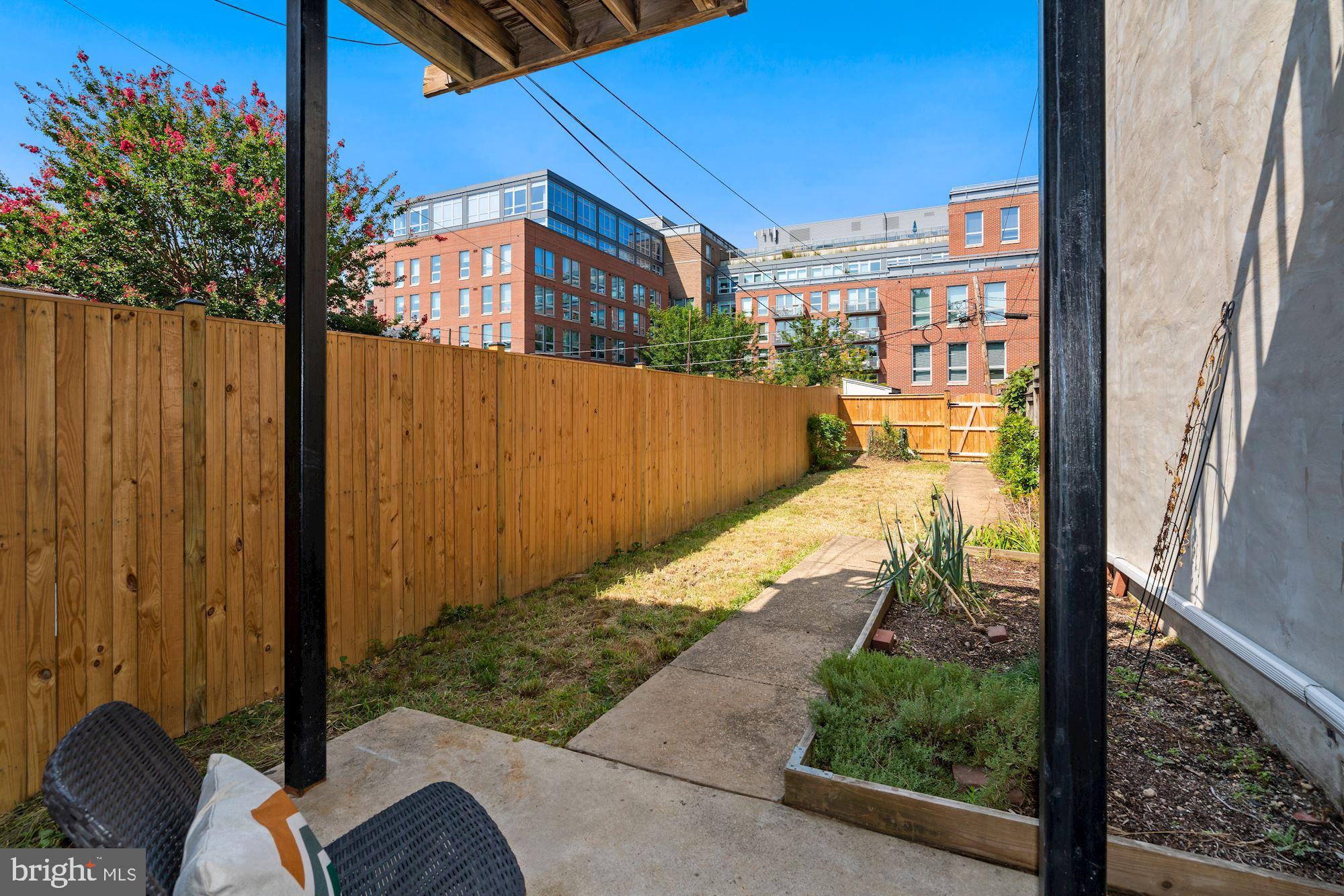 716 3rd Street Northeast Washington, DC 20002 - Photo 22 of 27 Incredibly Deep Rear Garden - So Hard To Find