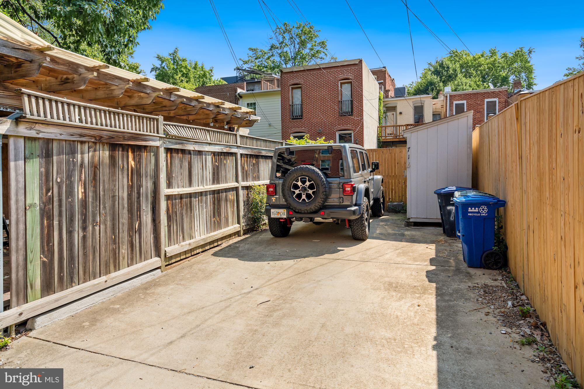 716 3rd Street Northeast Washington, DC 20002 - Photo 23 of 27 Parking For Multiple Cars!!