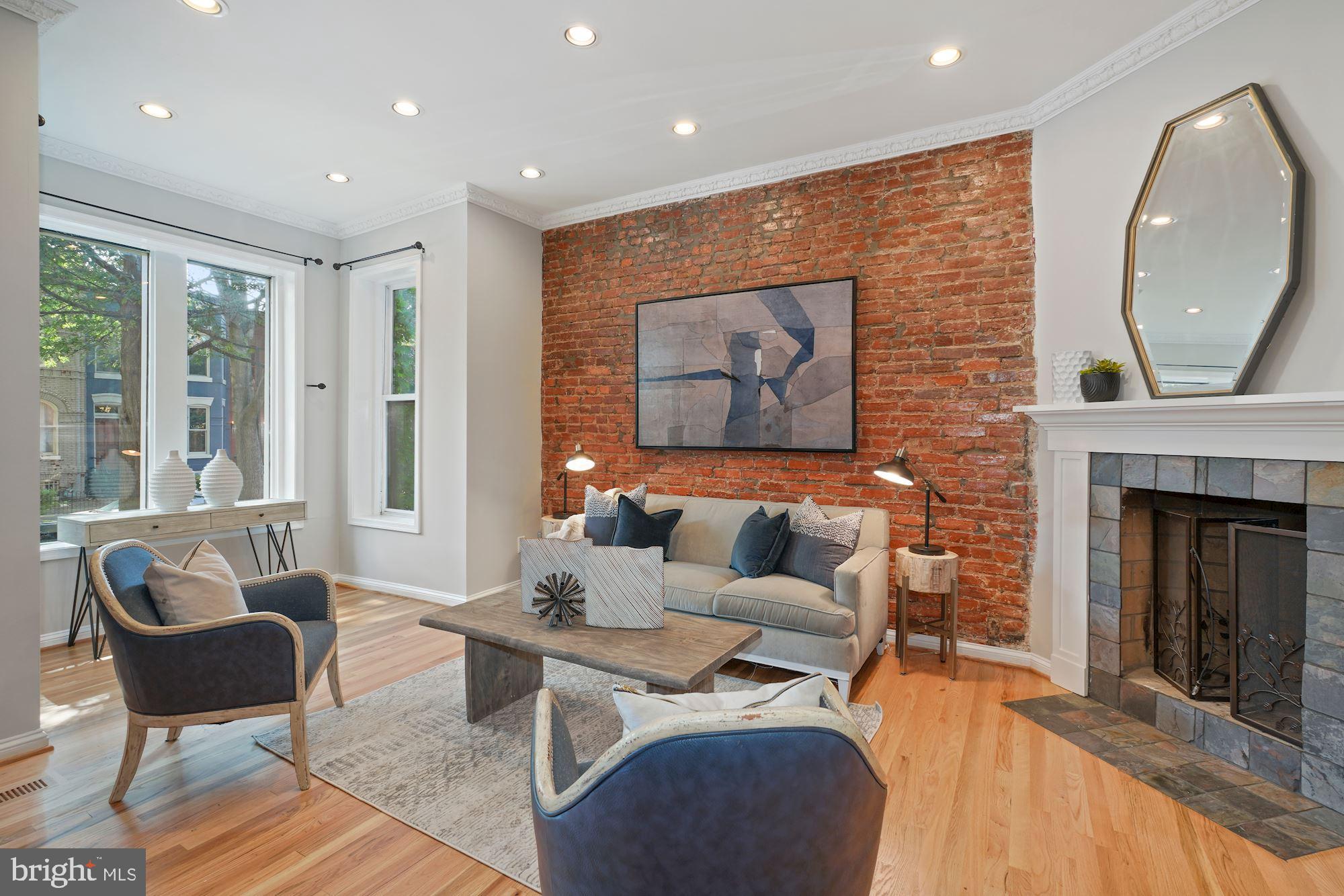 716 3rd Street Northeast Washington, DC 20002 - Photo 4 of 27 Gleaming Wood Floors And Big Windows