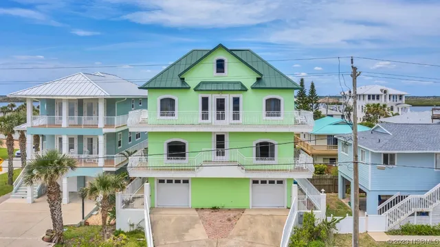 a view of a city with tall buildings in the background