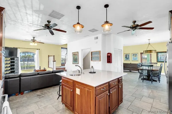 a bathroom with a white bath tub