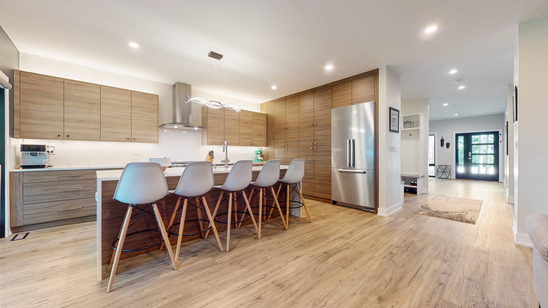 1 A Half Day Road Lincolnshire, IL 60069 - Photo 7 of 37 a view of a dining room with furniture window and wooden floor